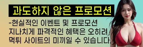 안전놀이터는 현실적인 이벤트를 제공합니다